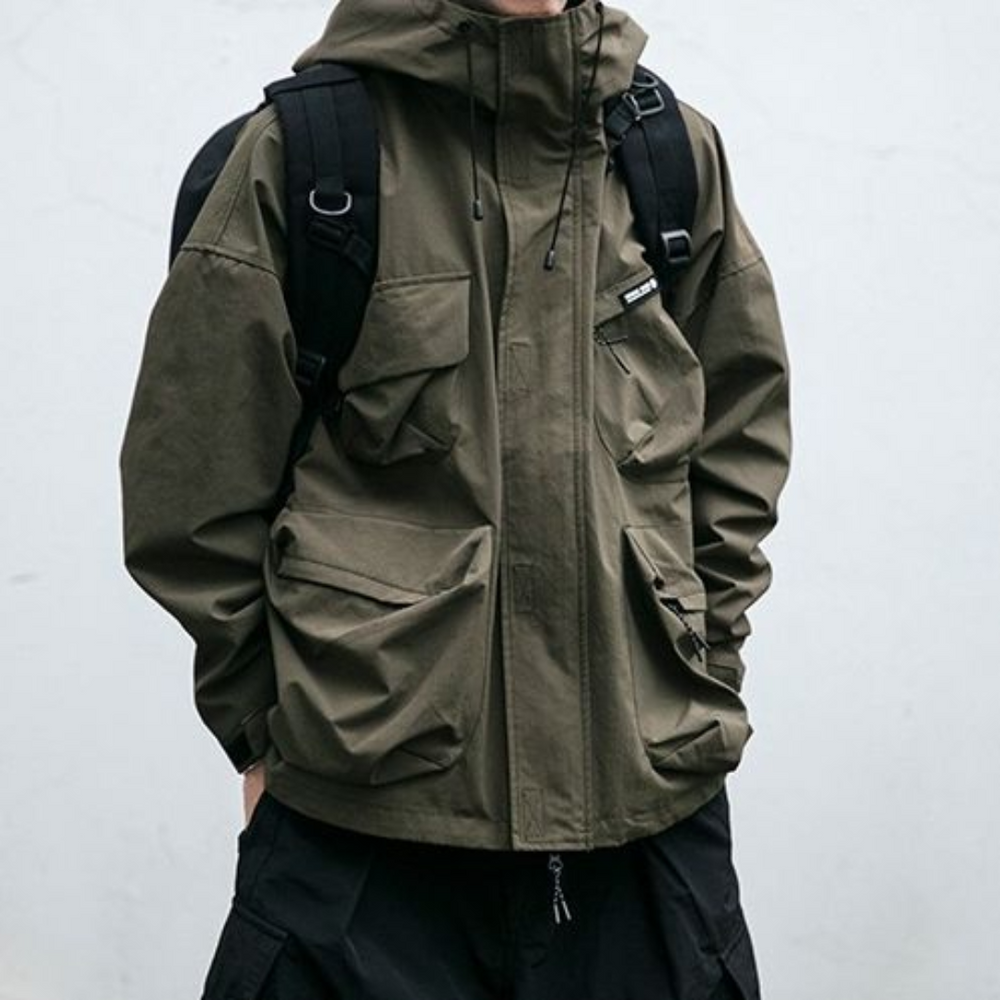 Men's Technical Performance Jacket with Pockets
