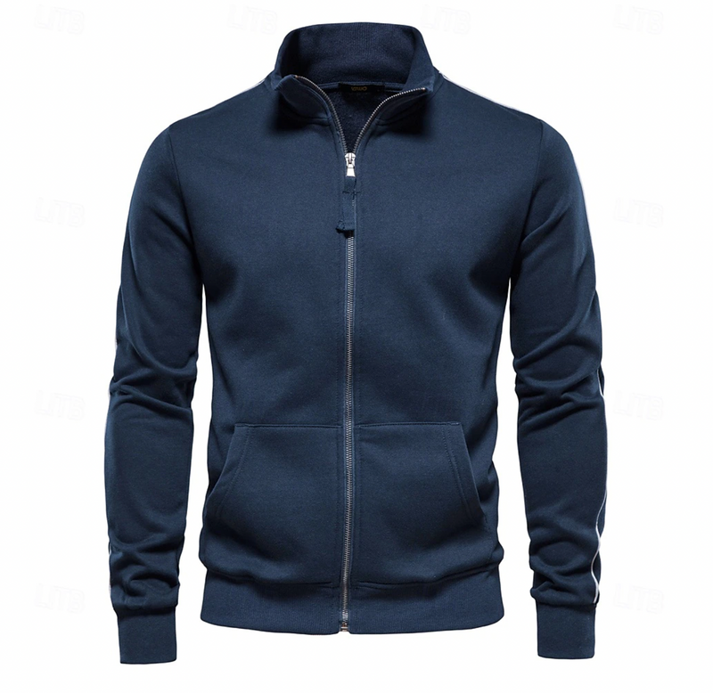 Men's Lightweight Zip Knitted Jacket