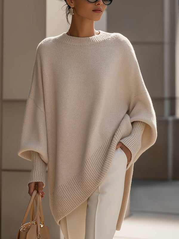 Women's Elegant Long-Sleeve Turtleneck Sweater