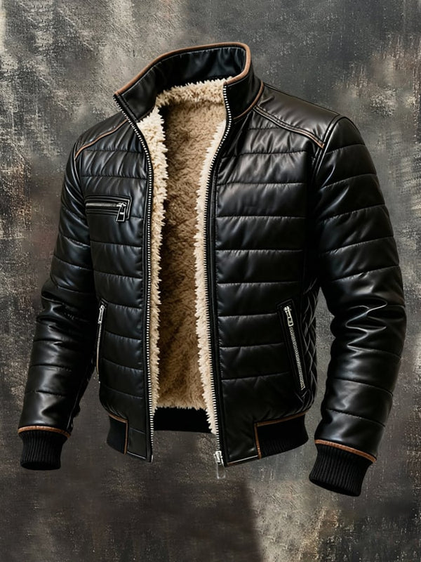 Men's Premium Plush-Lined Puffer Jacket