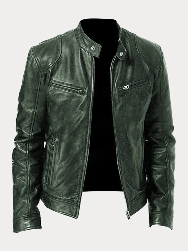 Men's Casual Everyday Leather Jacket