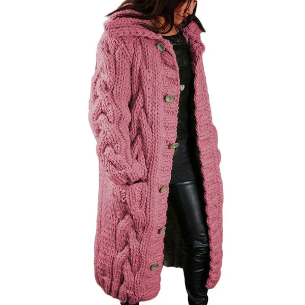 Women's Wool-Blend Longline Trench Coat