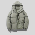 Men's Hooded Quilted Warm Winter Jacket