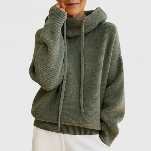 Women's Cosy Hooded Knitted Sweater