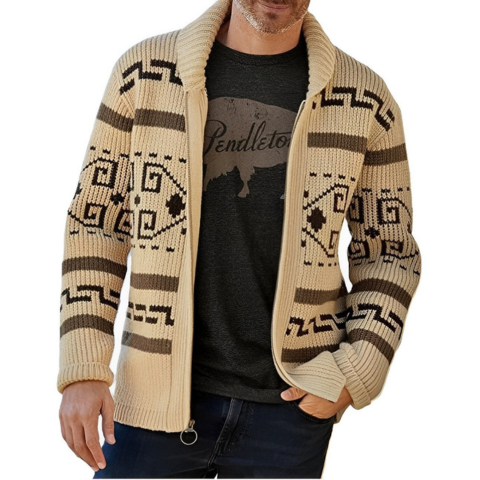 Cosmo - Retro Knit Cardigan