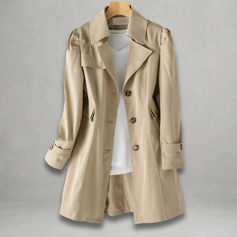 Women's Lightweight Belted Trench Coat