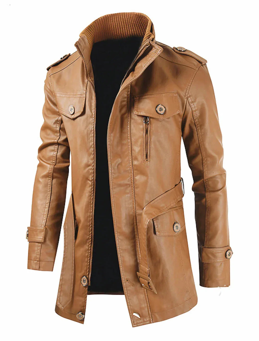 Abel | Men's Leather Jacket Bomber Biker