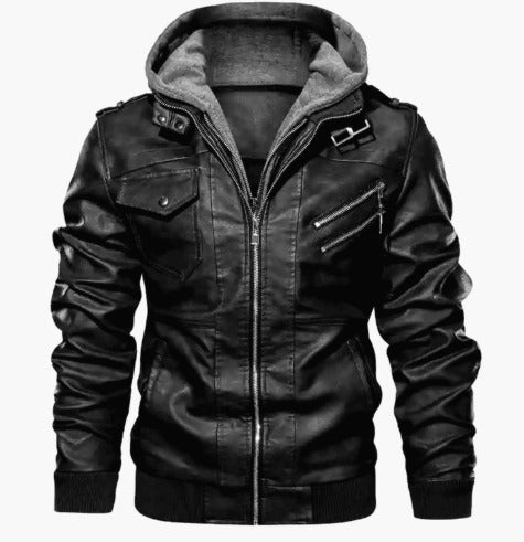 Albert | Men's Leather Jacket Bomber Faux