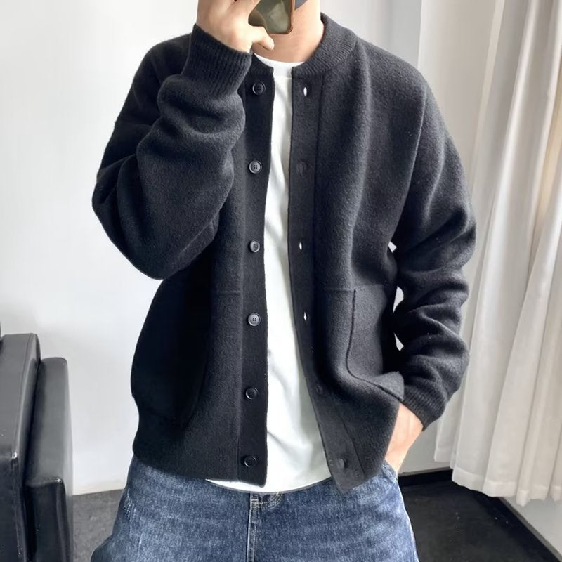 Aldous | Men's Button Up Cardigan Knit