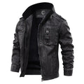 Ambrose | Men's Biker Leather Jacket Bomber