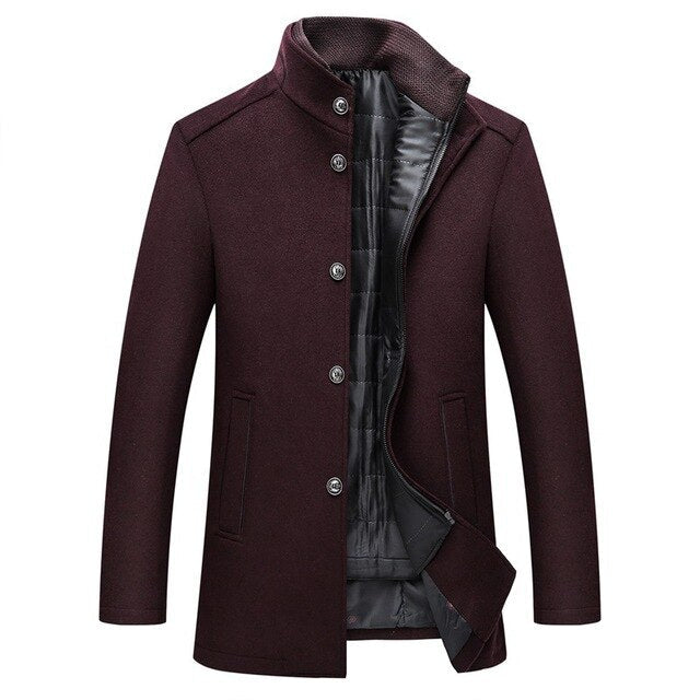 Atticus | Men's Trench Coat Overcoat Long