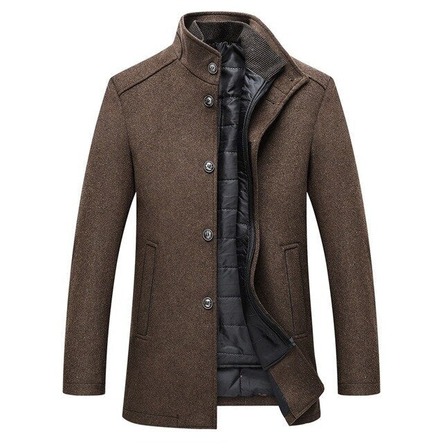 Atticus | Men's Trench Coat Overcoat Long