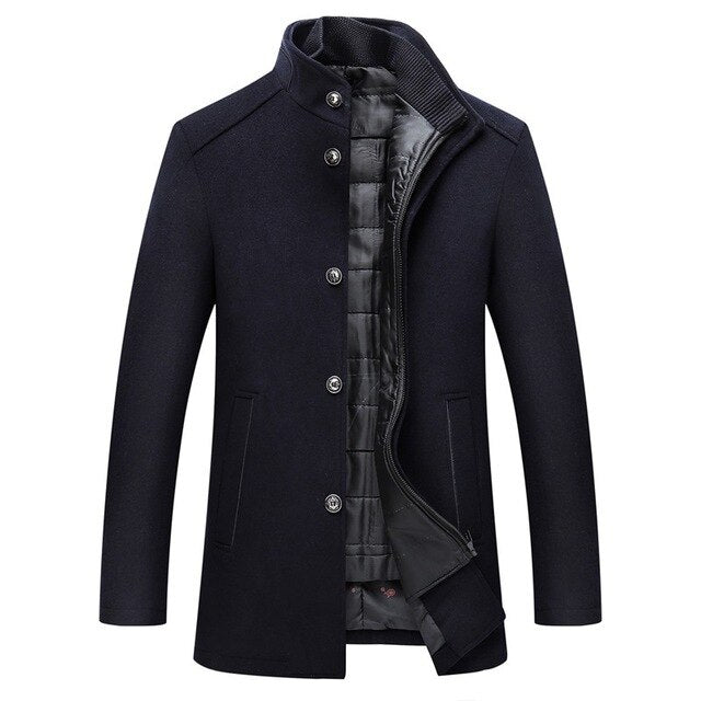 Atticus | Men's Trench Coat Overcoat Long