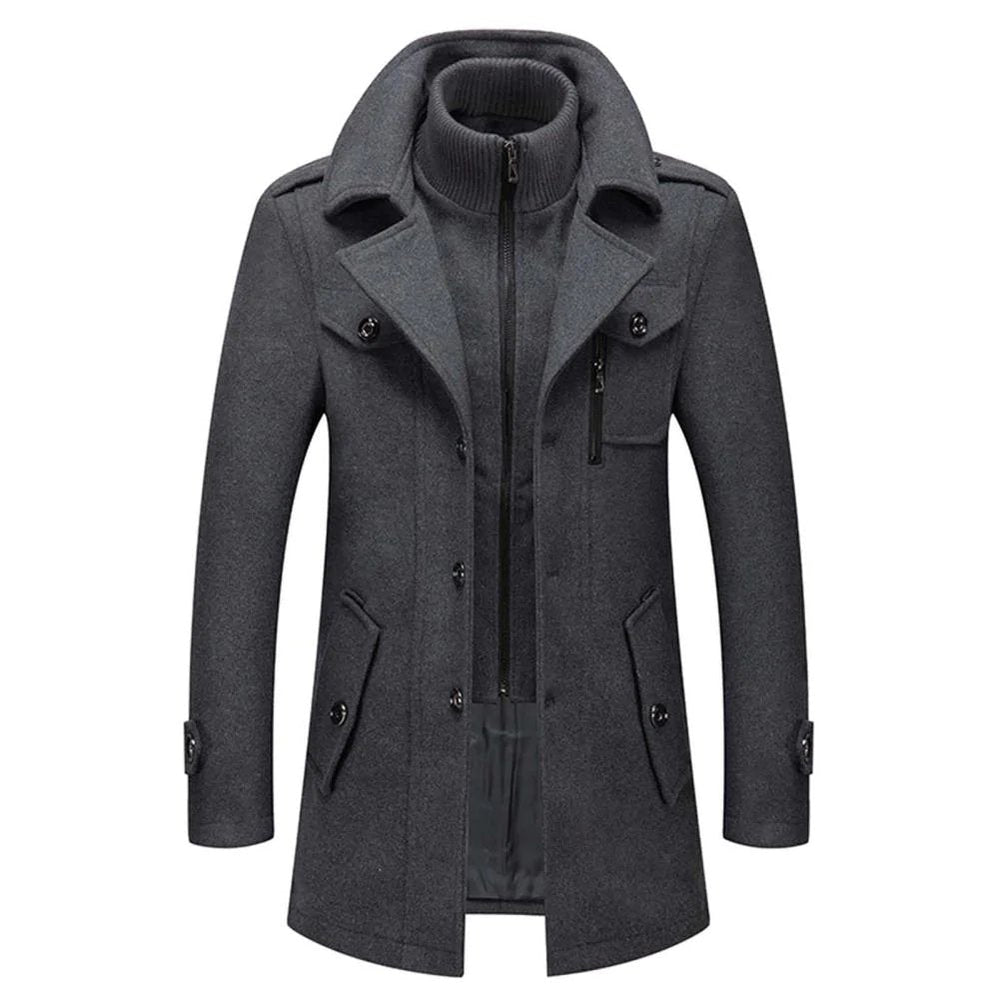 Barnaby | Men's Trench Coat Winter Overcoat