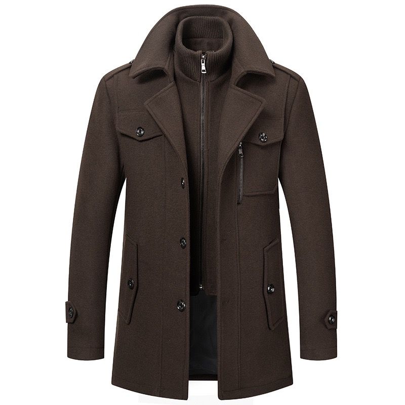 Barnaby | Men's Trench Coat Winter Overcoat