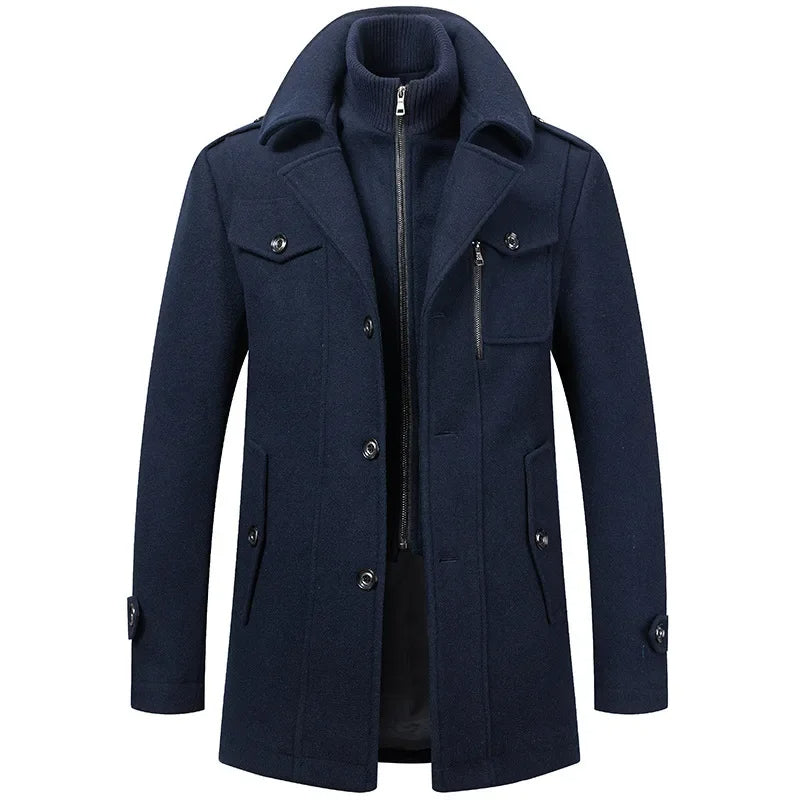 Barnaby | Men's Trench Coat Winter Overcoat
