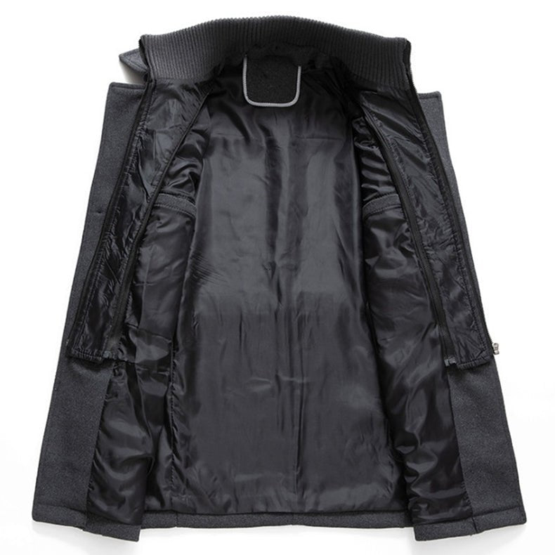 Barnaby | Men's Trench Coat Winter Overcoat