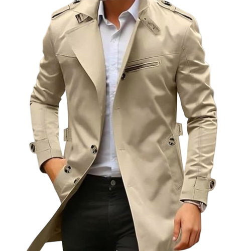 Bennett | Men's Wool Trench Coat Overcoat