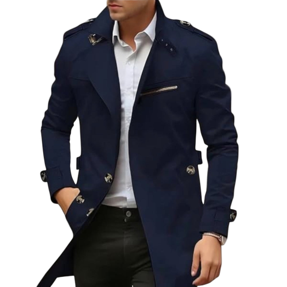 Bennett | Men's Wool Trench Coat Overcoat