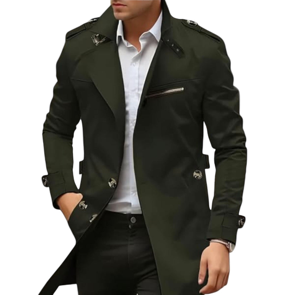Bennett | Men's Wool Trench Coat Overcoat