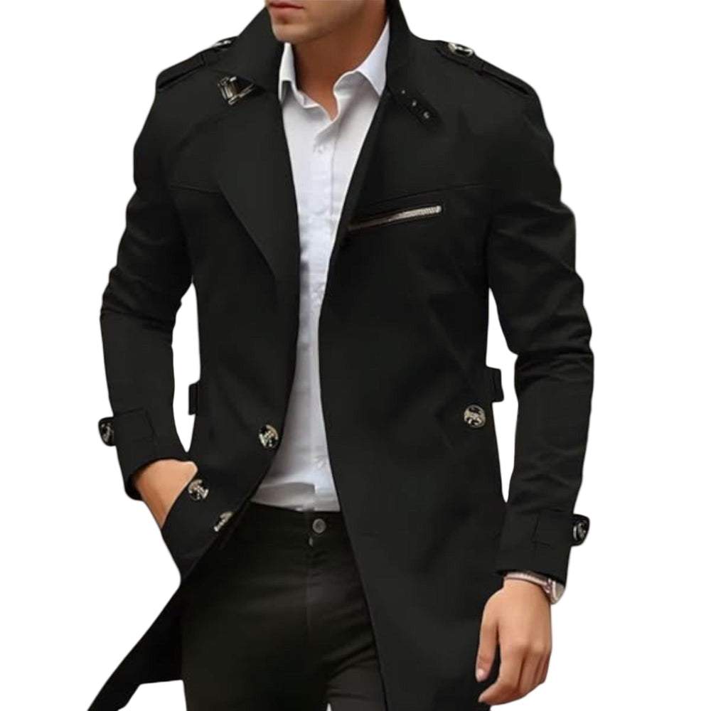 Bennett | Men's Wool Trench Coat Overcoat