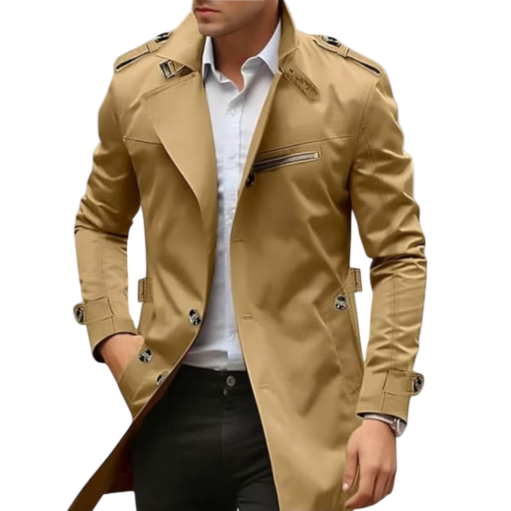 Bennett | Men's Wool Trench Coat Overcoat