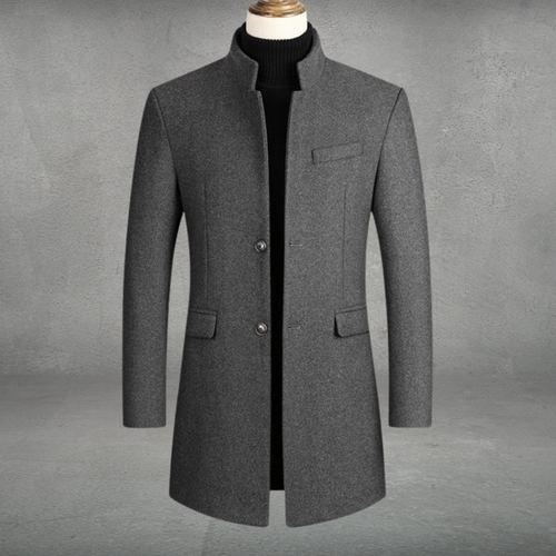 Bertram | Men's Trench Coat Overcoat Long Winter