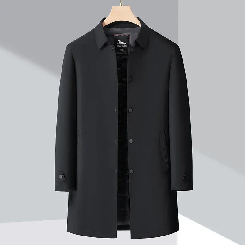 Blaise | Men's Padded Trench Coat Winter