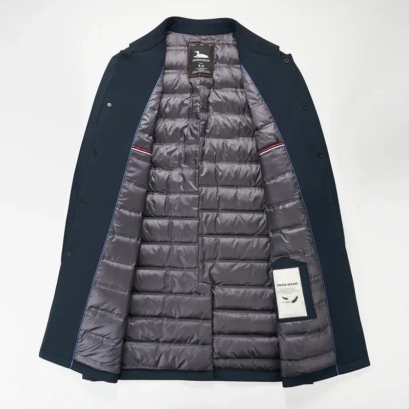 Blaise | Men's Padded Trench Coat Winter