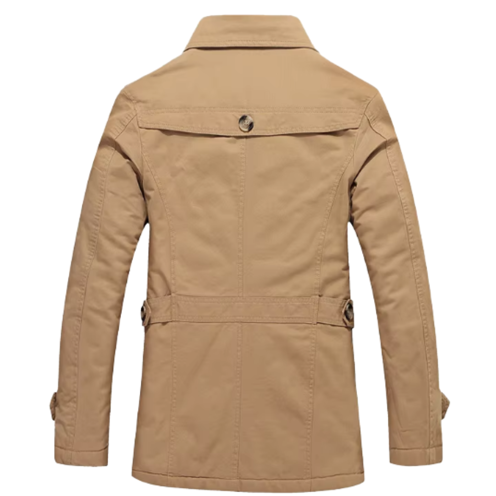 Booker | Men's Padded Trench Coat Overcoat