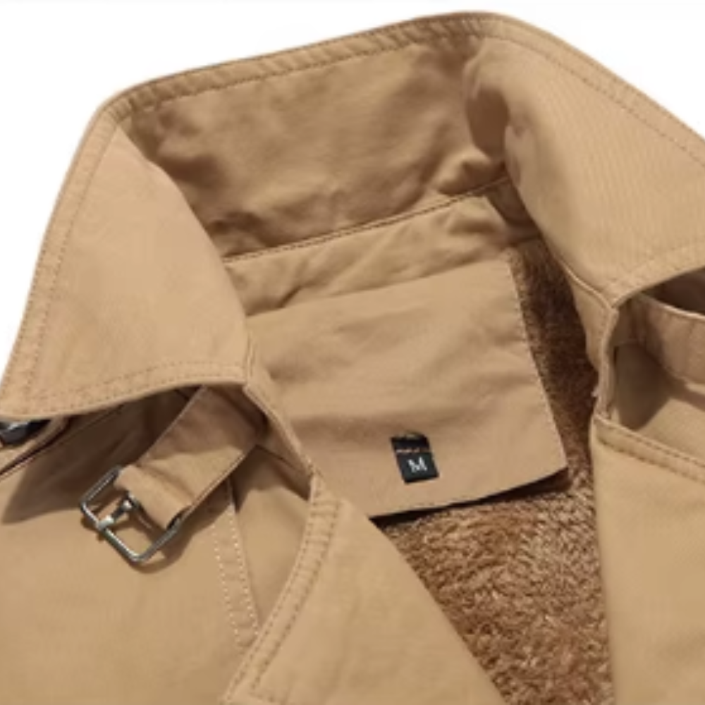 Booker | Men's Padded Trench Coat Overcoat