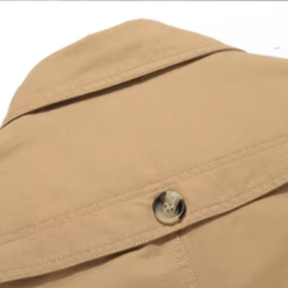 Booker | Men's Padded Trench Coat Overcoat