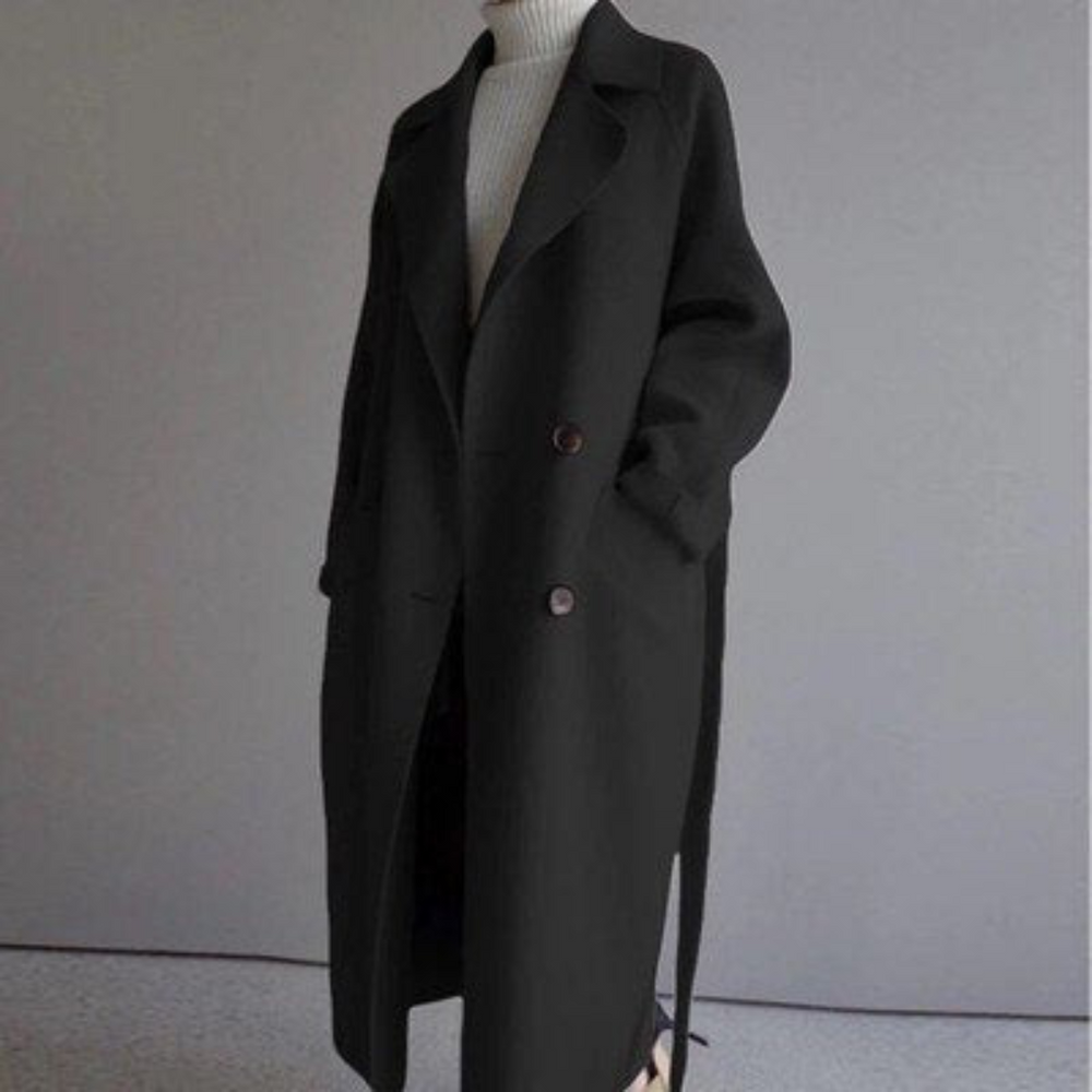 Bridget | Women's Longline Belted Trench Coat Long