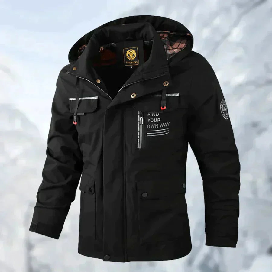 Caleb | Men's Waterproof Rain Jacket Softshell