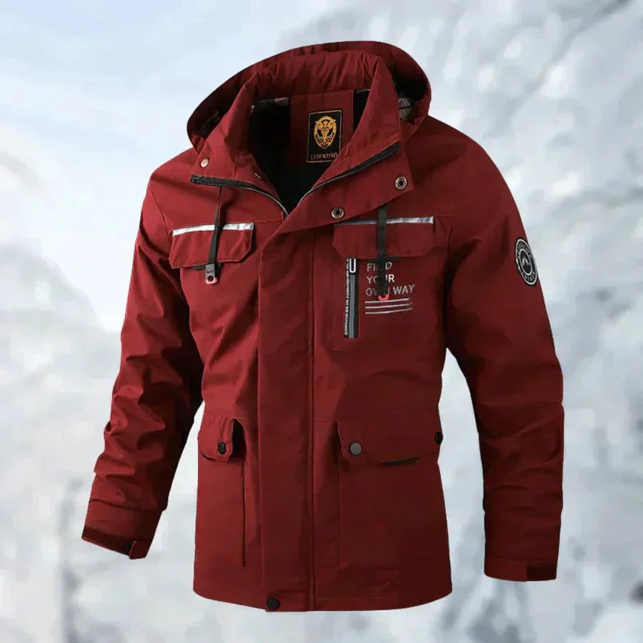 Caleb | Men's Waterproof Rain Jacket Softshell