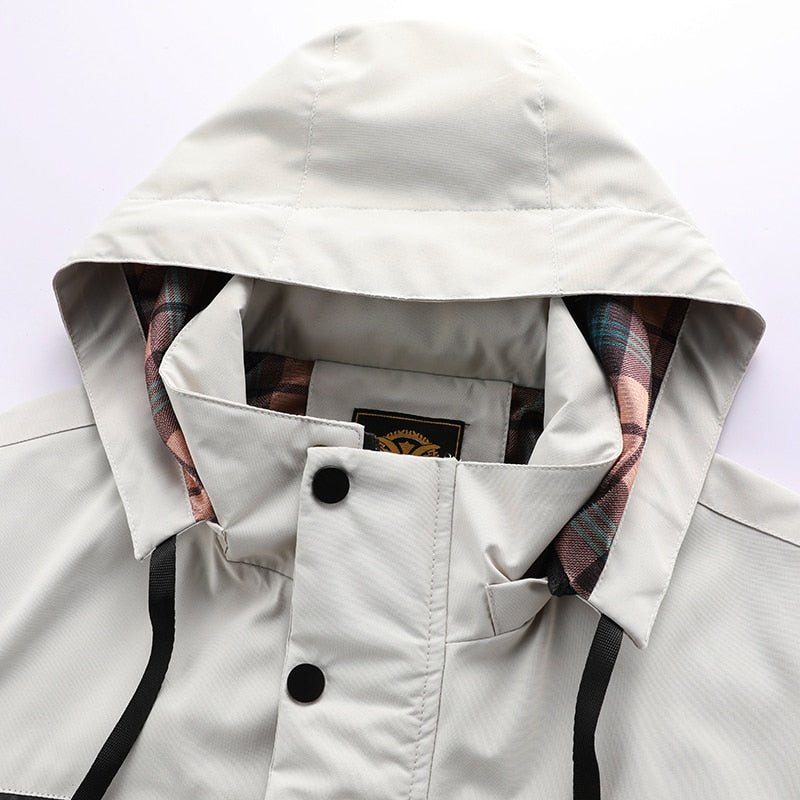 Caleb | Men's Waterproof Rain Jacket Softshell