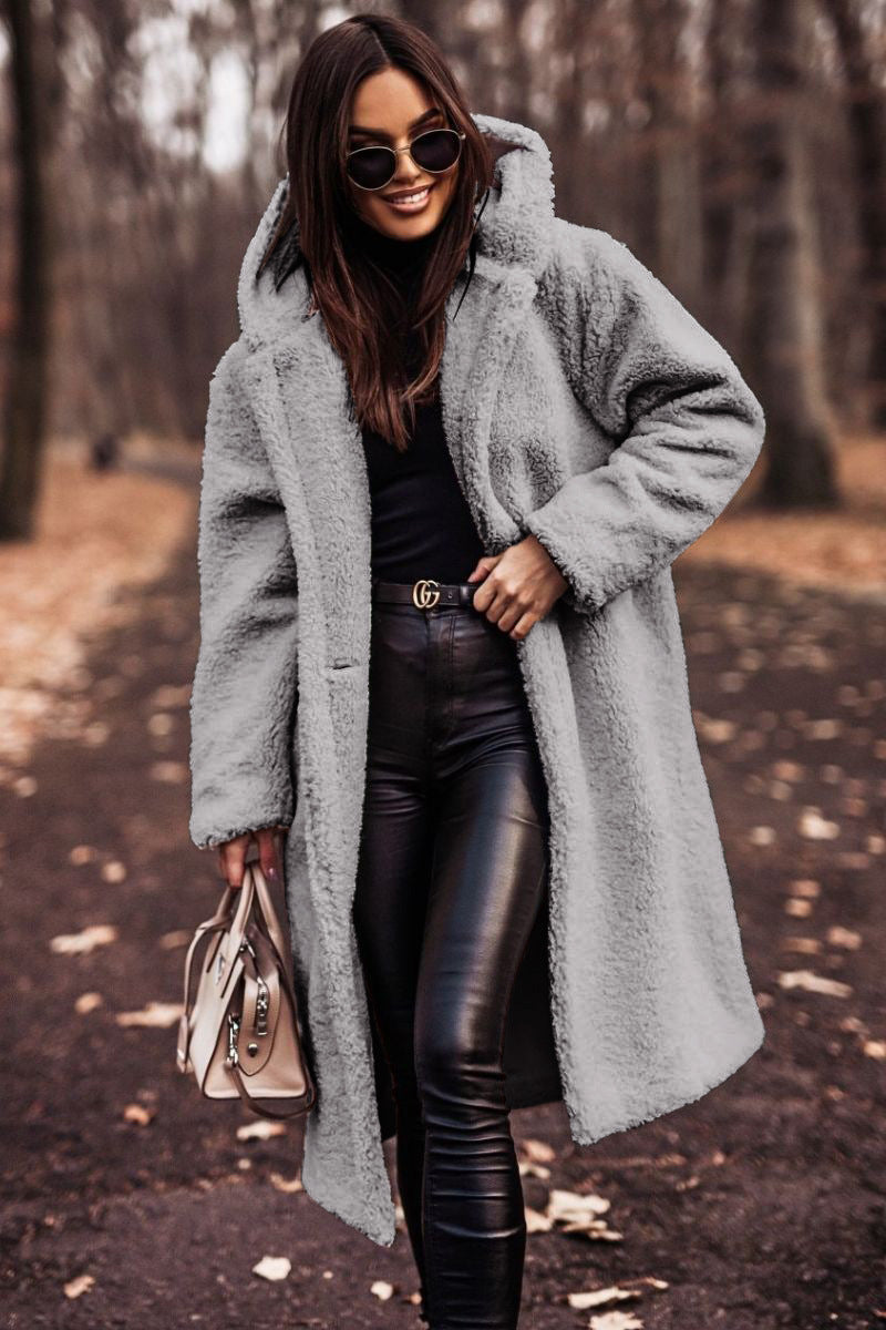 Calista | Women's Hooded Winter Trench Coat Long