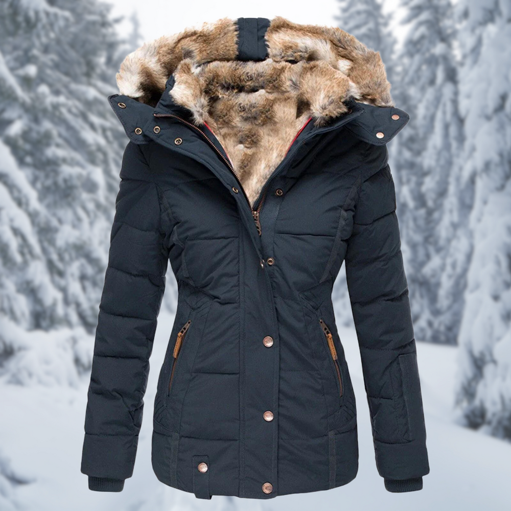 Clementine | Women's Hooded Quilted Winter Coat