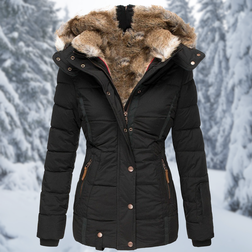 Clementine | Women's Hooded Quilted Winter Coat