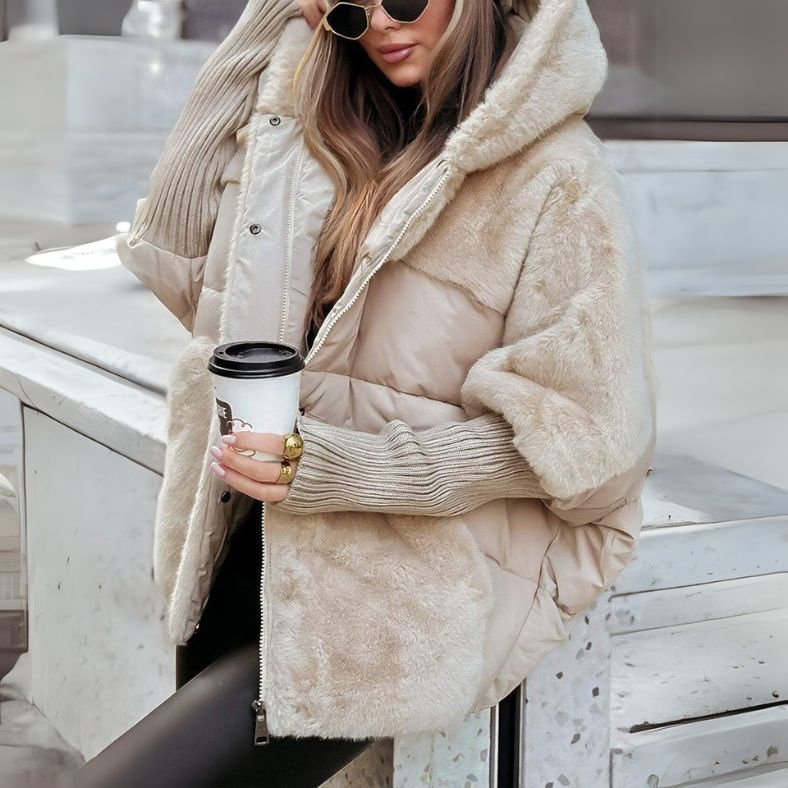Constance | Women's Faux Fur Trim Puffer Jacket