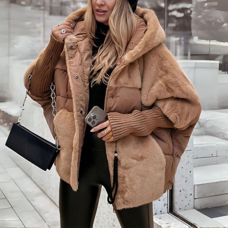 Constance | Women's Faux Fur Trim Puffer Jacket