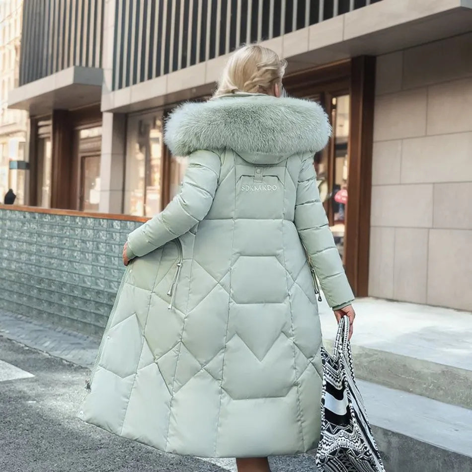 Cressida | Women's Long Down Quilted Winter Coat