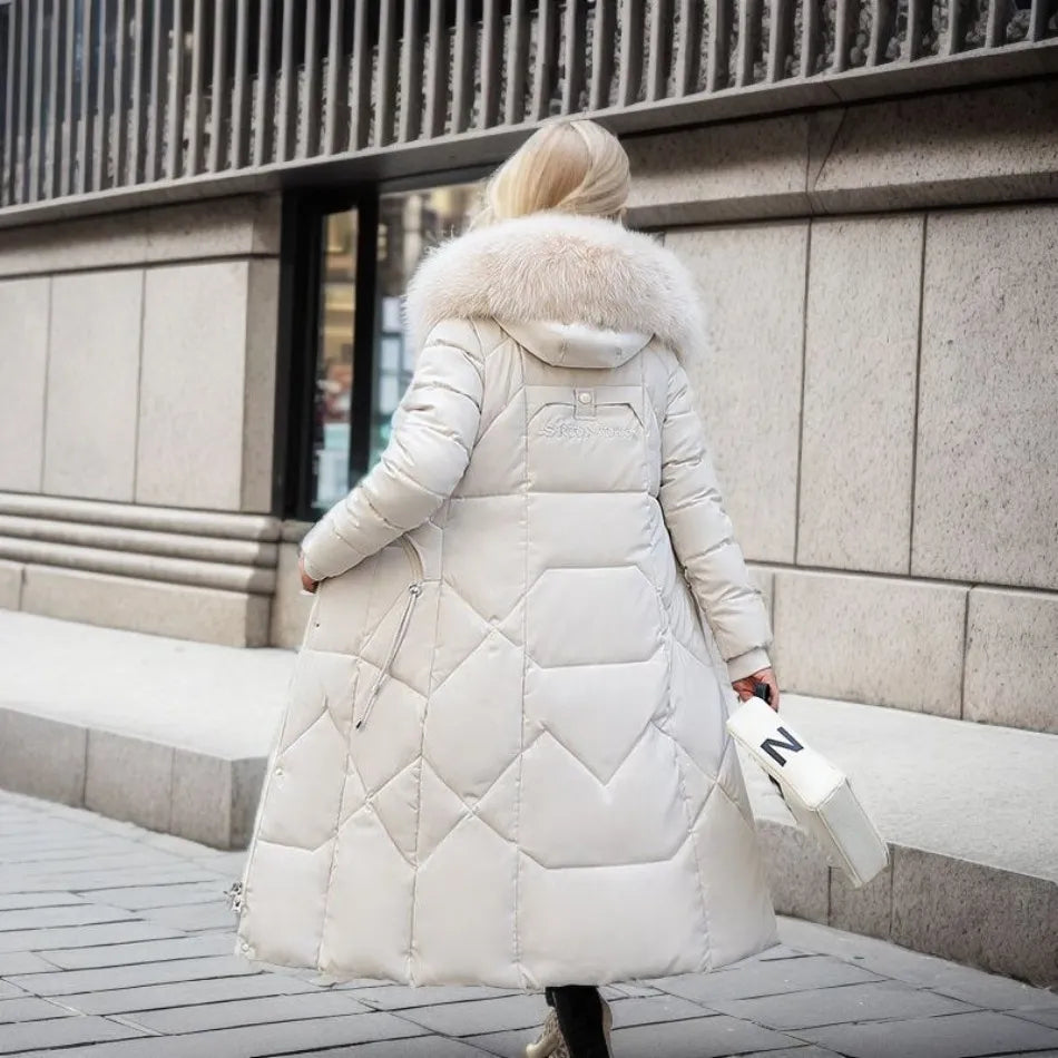 Cressida | Women's Long Down Quilted Winter Coat