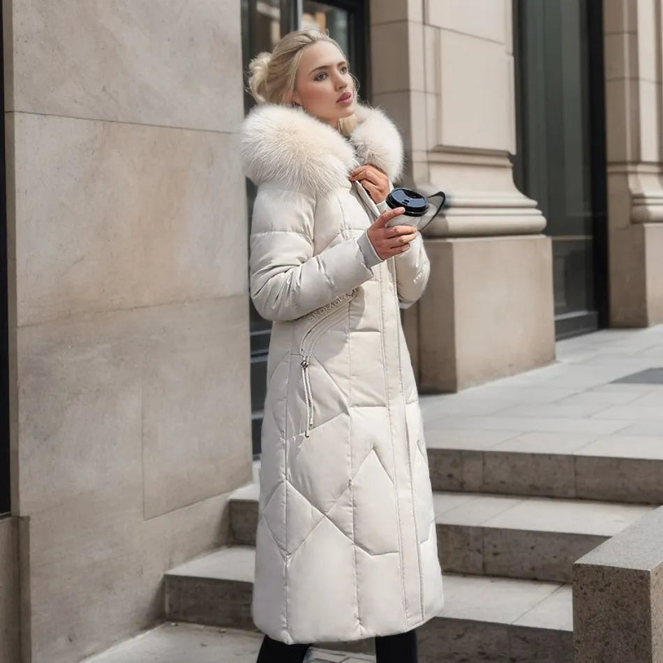 Cressida | Women's Long Down Quilted Winter Coat