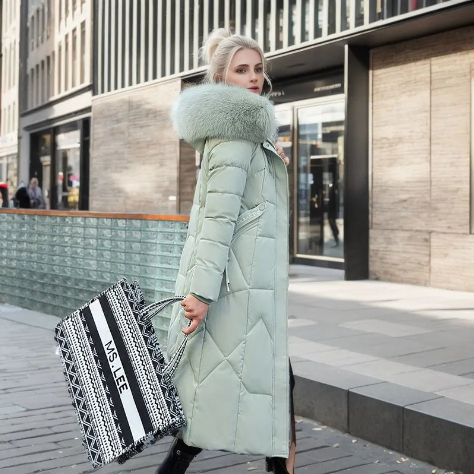Cressida | Women's Long Down Quilted Winter Coat