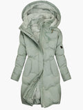Dahlia | Women's Hooded Faux Fur Long Winter Coat