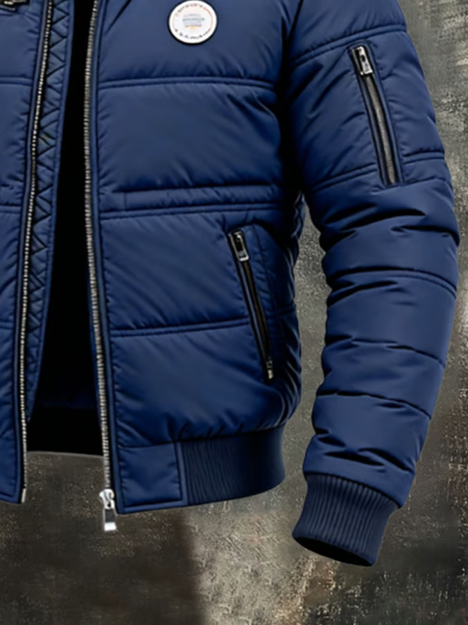 Edmund | Men's Puffer Jacket Winter Padded Down