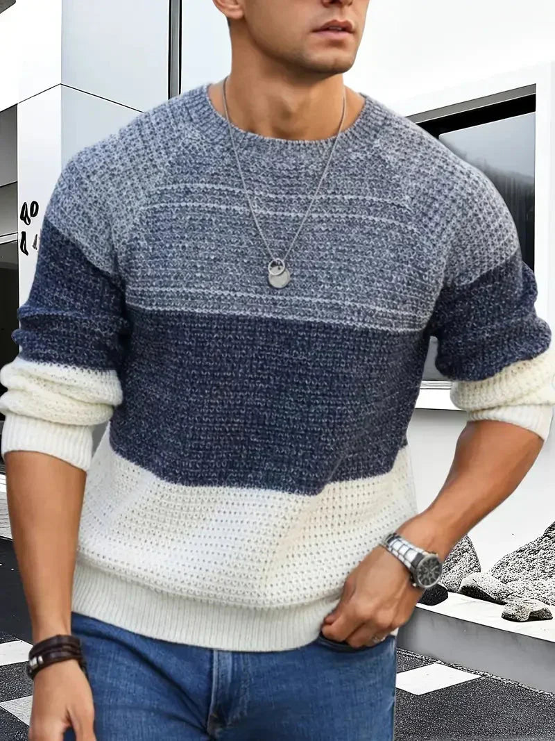 Ellis | Men's Knit Jumper Crew Neck
