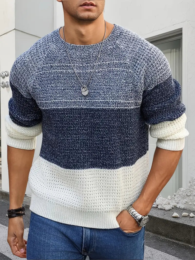Ellis | Men's Knit Jumper Crew Neck