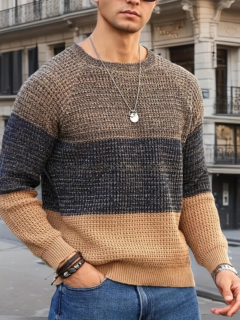 Ellis | Men's Knit Jumper Crew Neck